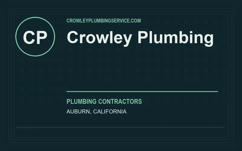 Crowley Plumbing in Auburn, California