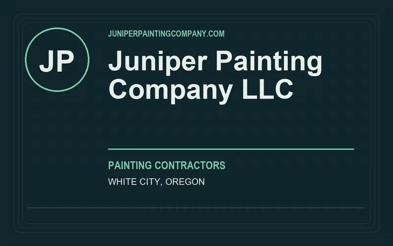 Juniper Painting Company LLC in White City, Oregon