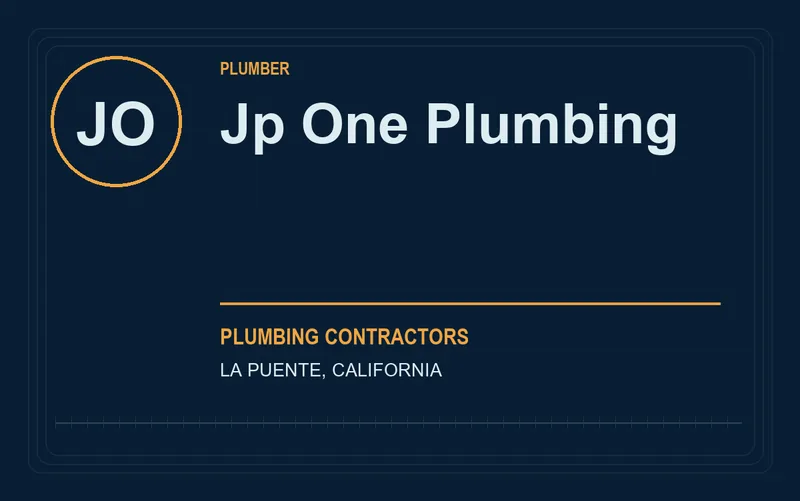 JP ONE PLUMBING in La Puente, California