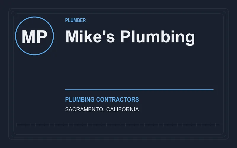 Mike's Plumbing in Sacramento, California
