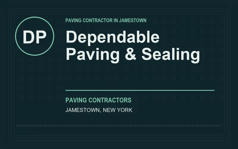 Dependable Paving & Sealing in Jamestown, New York