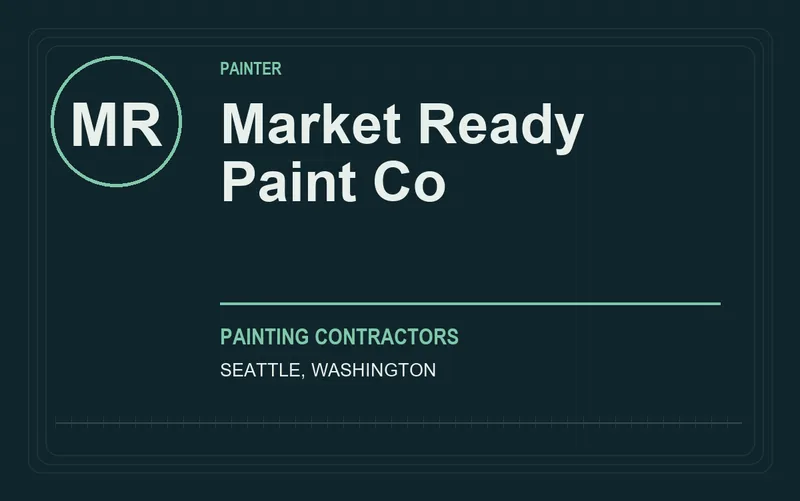 Market Ready Paint Co in Seattle, Washington