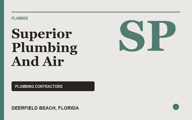 Superior Plumbing And Air in Deerfield Beach, Florida