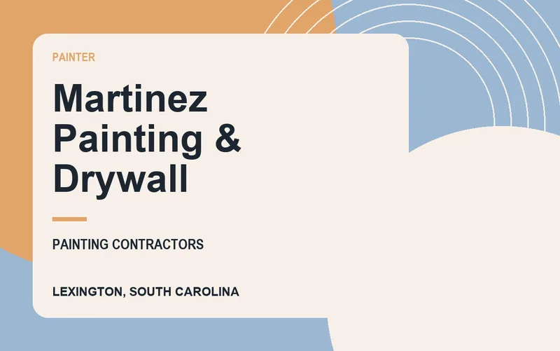 Martinez Painting & Drywall in Lexington, South Carolina