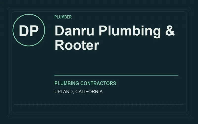 Danru Plumbing & Rooter in Upland, California