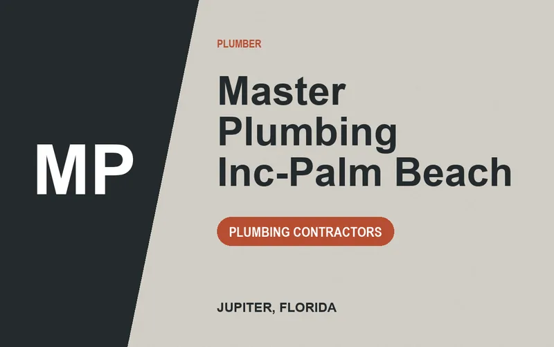 Master Plumbing Inc-Palm Beach in Jupiter, Florida