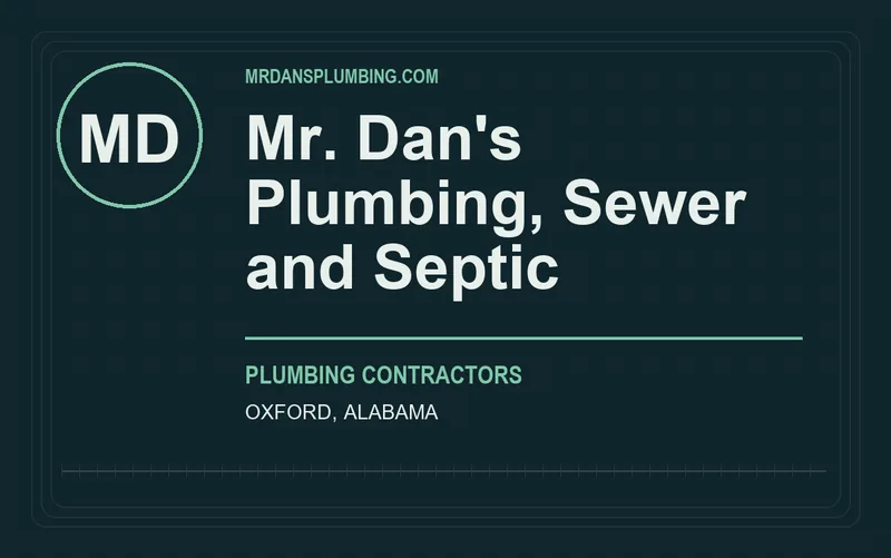 Mr. Dan's Plumbing, Sewer and Septic in Oxford, Alabama