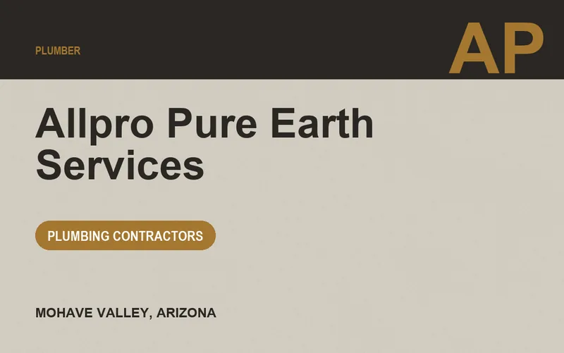 Allpro Pure Earth Services in Mohave Valley, Arizona