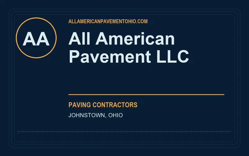 All American Pavement llc in Johnstown, Ohio