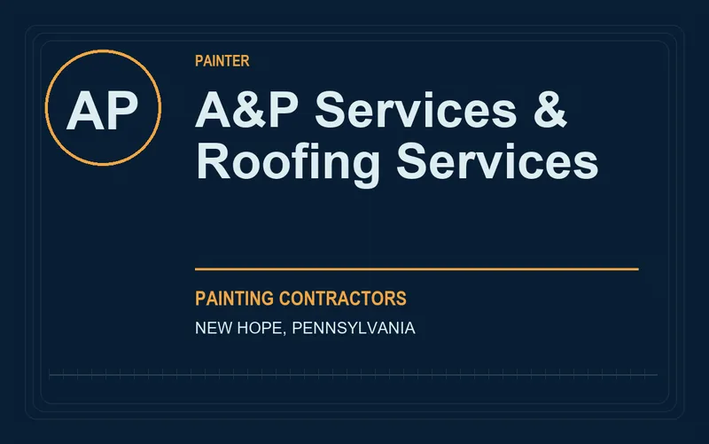 A&P Services & Roofing Services in New Hope, Pennsylvania