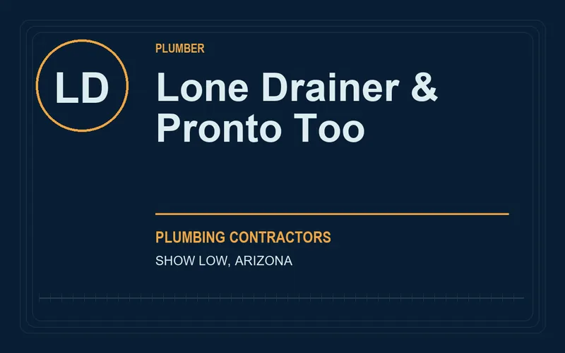 Lone Drainer & Pronto Too in Show Low, Arizona