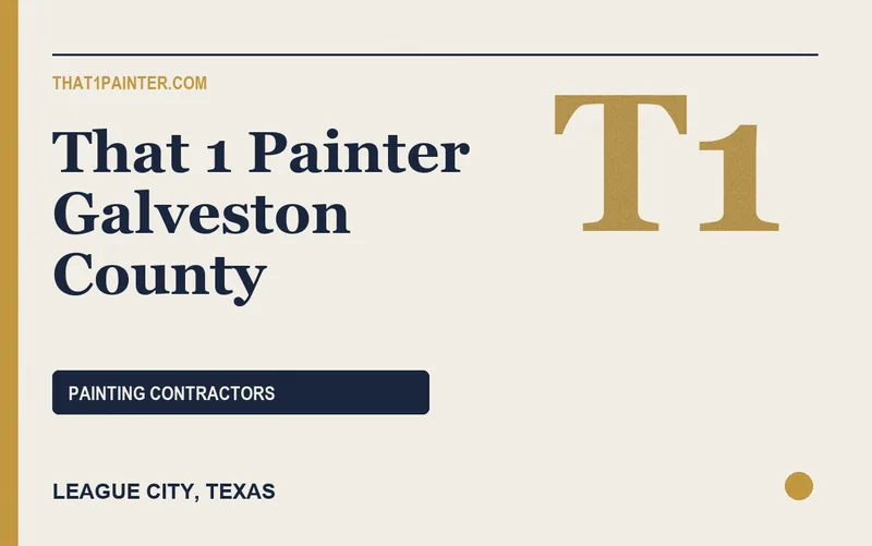 That 1 Painter Galveston County in League City, Texas