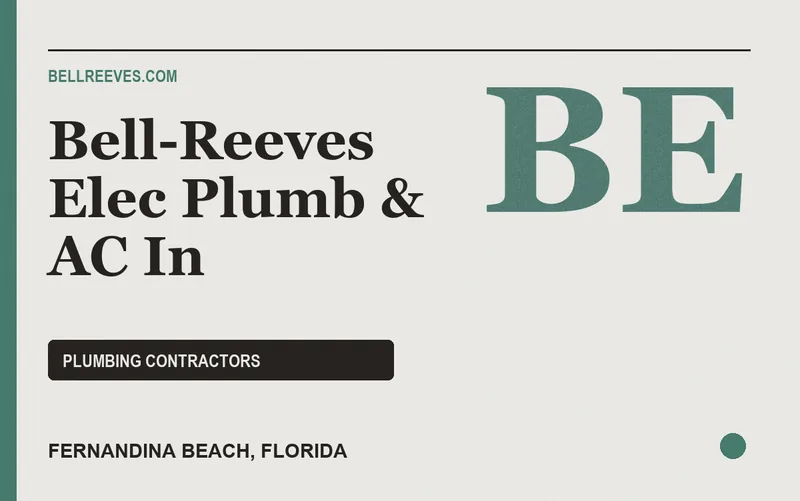 Bell-Reeves Elec Plumb & AC In in Fernandina Beach, Florida