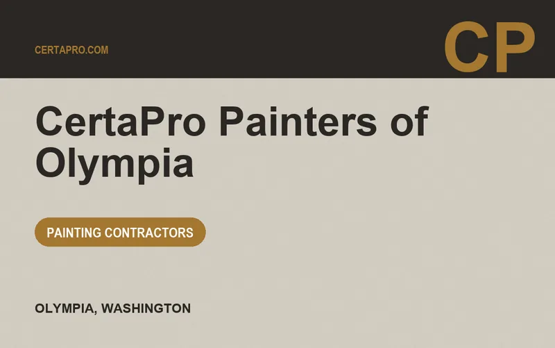 CertaPro Painters of Olympia in Olympia, Washington