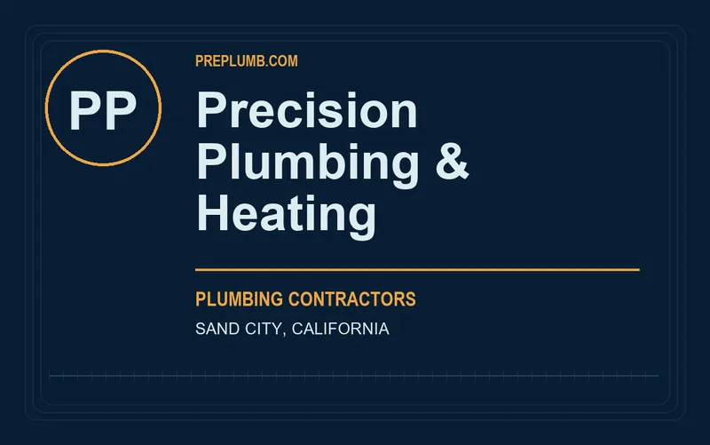 Precision Plumbing & Heating in Sand City, California