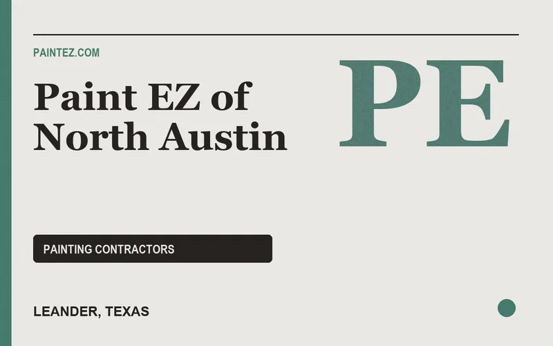 Paint EZ of North Austin in Leander, Texas