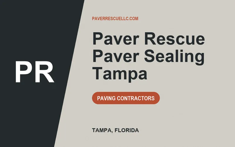 Paver Rescue Paver Sealing Tampa in Tampa, Florida