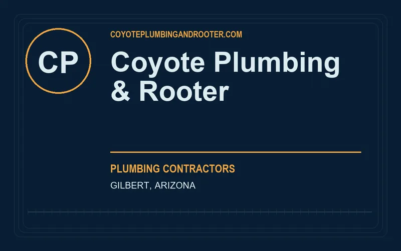 Coyote Plumbing & Rooter in Gilbert, Arizona