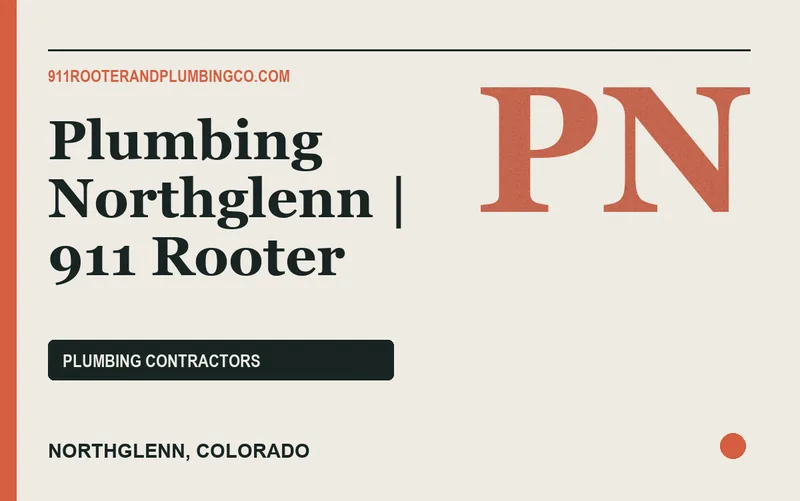 Plumbing Northglenn | 911 Rooter in Northglenn, Colorado