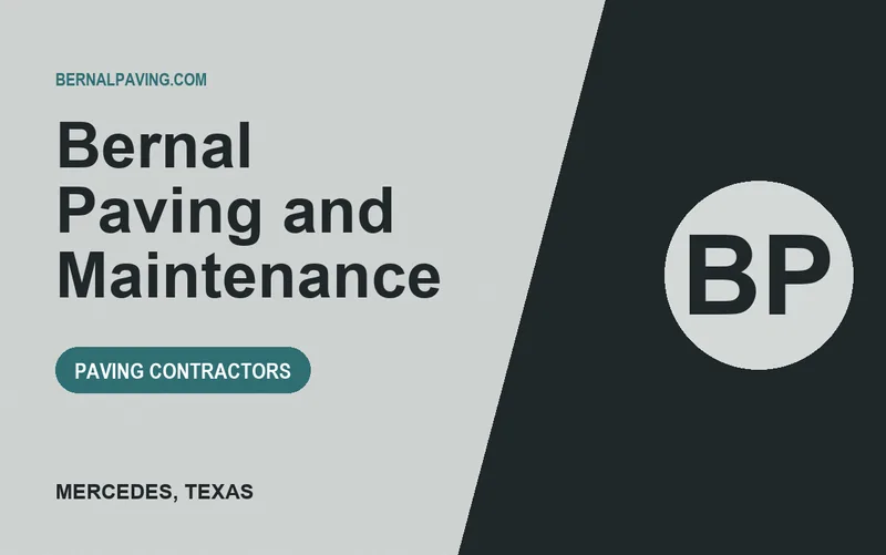 Bernal Paving and Maintenance in Mercedes, Texas