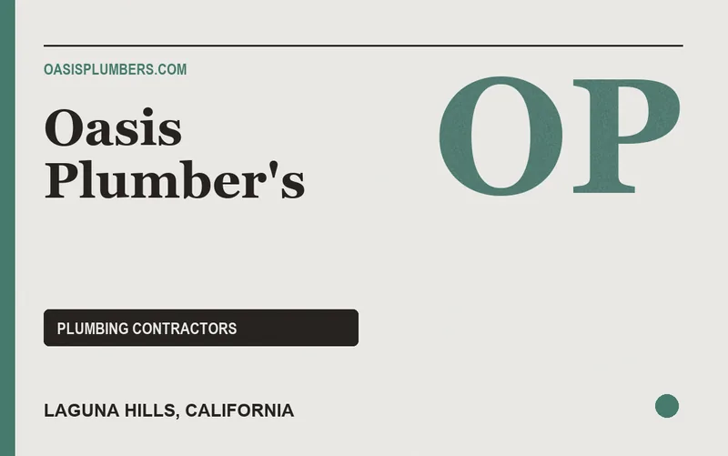 Oasis Plumber's in Laguna Hills, California