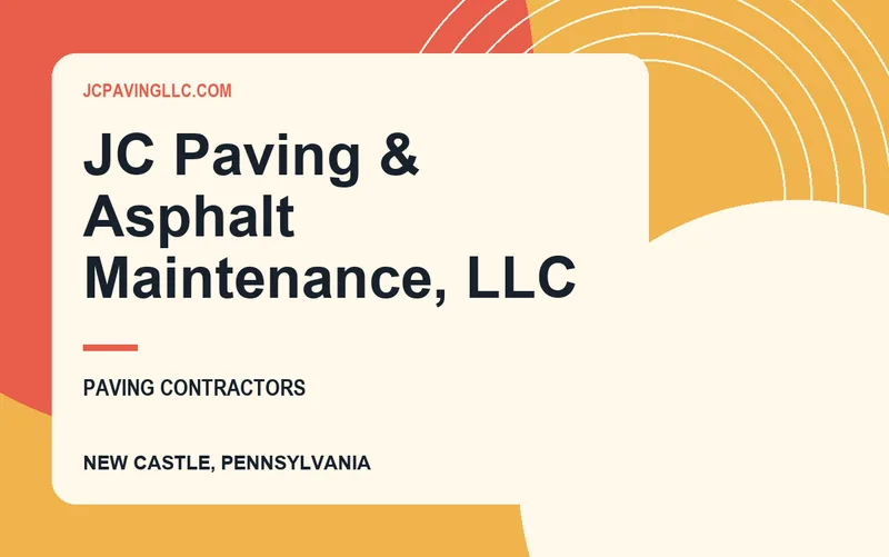 JC Paving & Asphalt Maintenance, LLC in New Castle, Pennsylvania