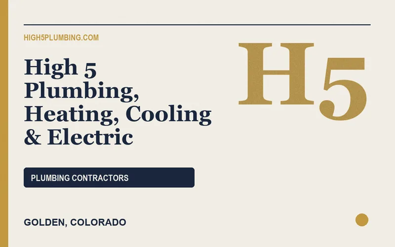 High 5 Plumbing, Heating, Cooling & Electric in Golden, Colorado