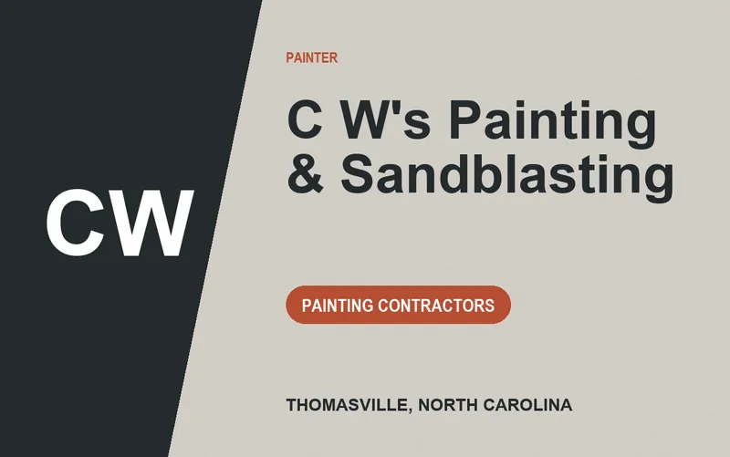 C W's Painting & Sandblasting in Thomasville, North Carolina