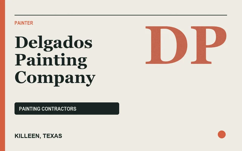 Delgados Painting Company in Killeen, Texas