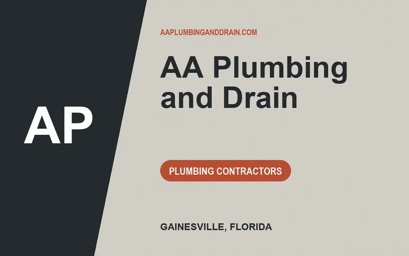 AA Plumbing and Drain in Gainesville, Florida