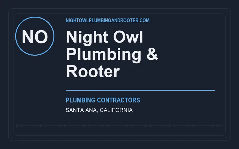 Night Owl Plumbing & Rooter in Santa Ana, California