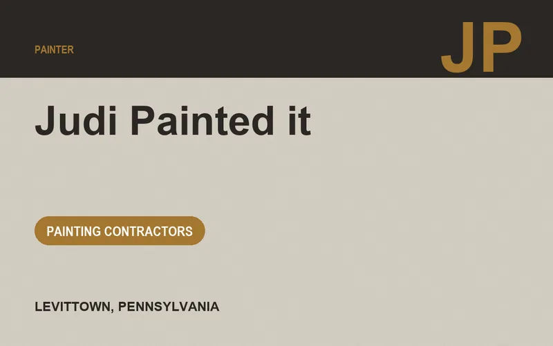 Judi Painted it in Levittown, Pennsylvania