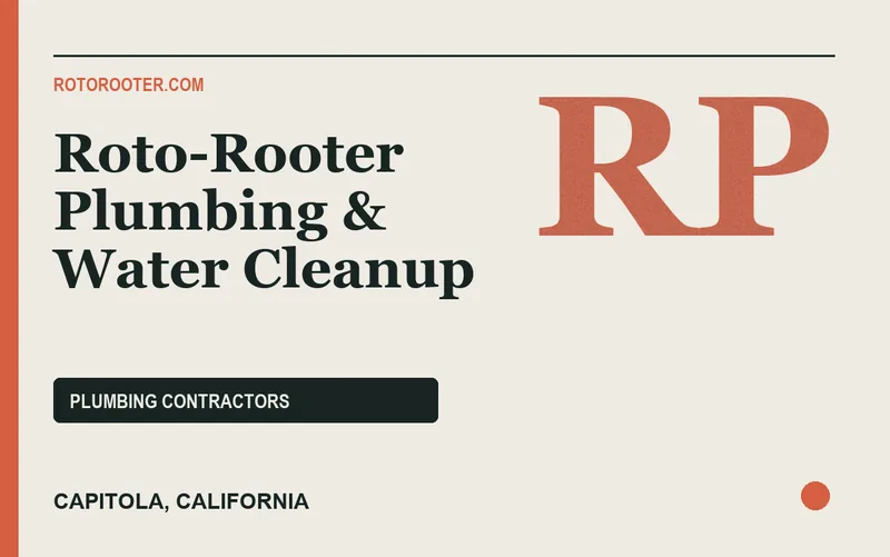 Roto-Rooter Plumbing & Water Cleanup in Capitola, California
