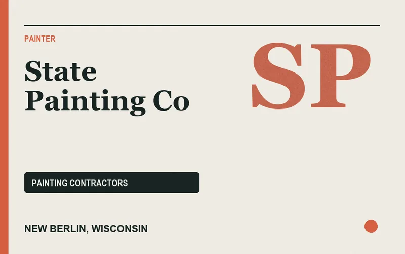 State Painting Co in New Berlin, Wisconsin