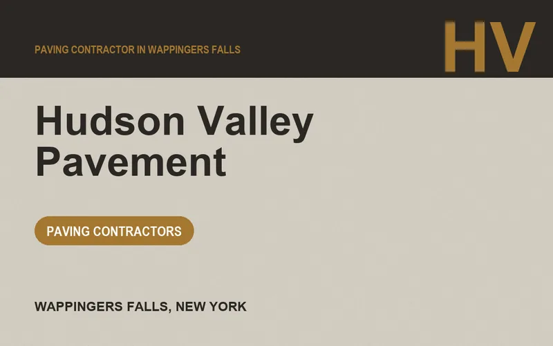 Hudson Valley Pavement in Wappingers Falls, New York
