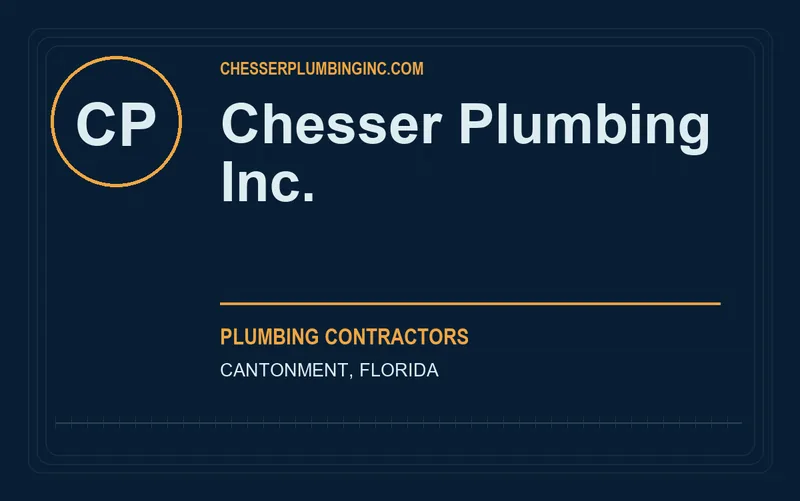 Chesser Plumbing Inc. in Cantonment, Florida