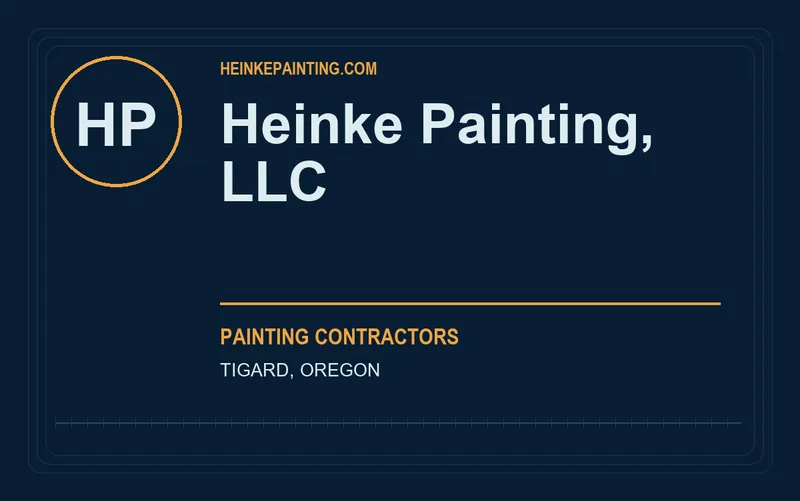 Heinke Painting, LLC in Tigard, Oregon