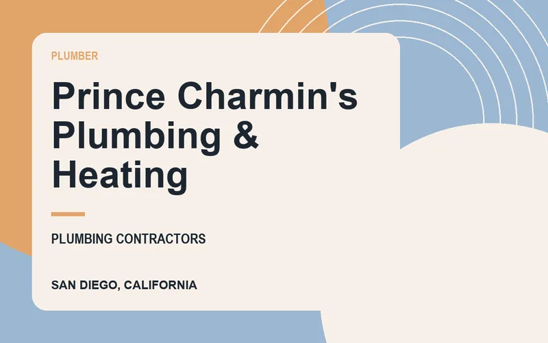 Prince Charmin's Plumbing & Heating in San Diego, California