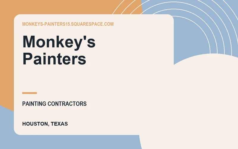 Monkey's Painters in Houston, Texas
