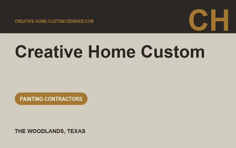 Creative Home Custom in The Woodlands, Texas