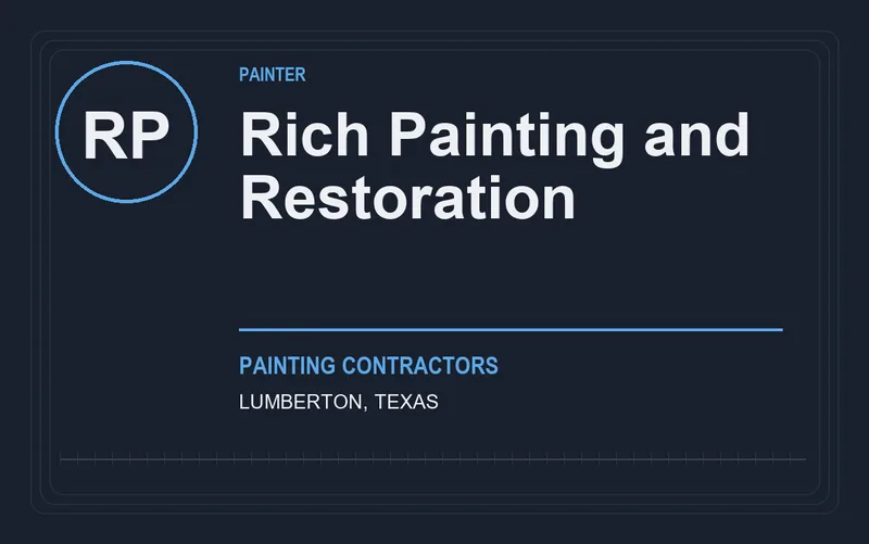 Rich Painting and Restoration in Lumberton, Texas