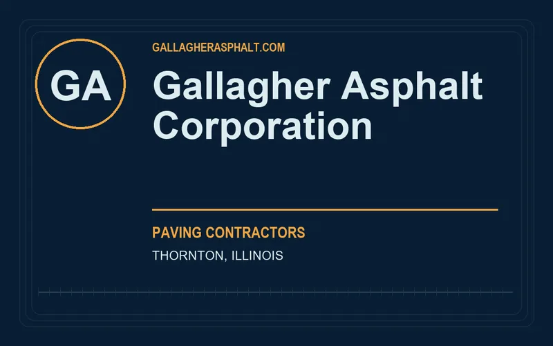 Gallagher Asphalt Corporation in Thornton, Illinois