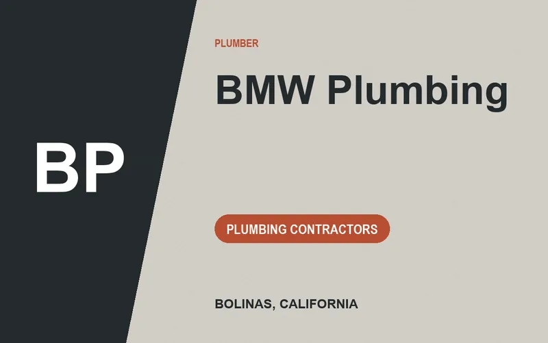 BMW Plumbing in Bolinas, California
