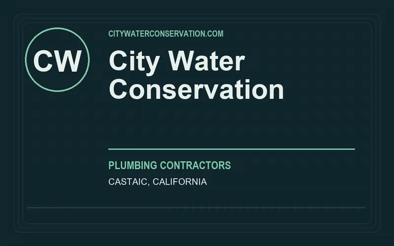 City Water Conservation in Castaic, California