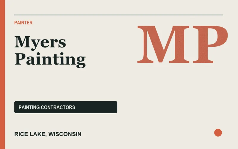 Myers Painting in Rice Lake, Wisconsin