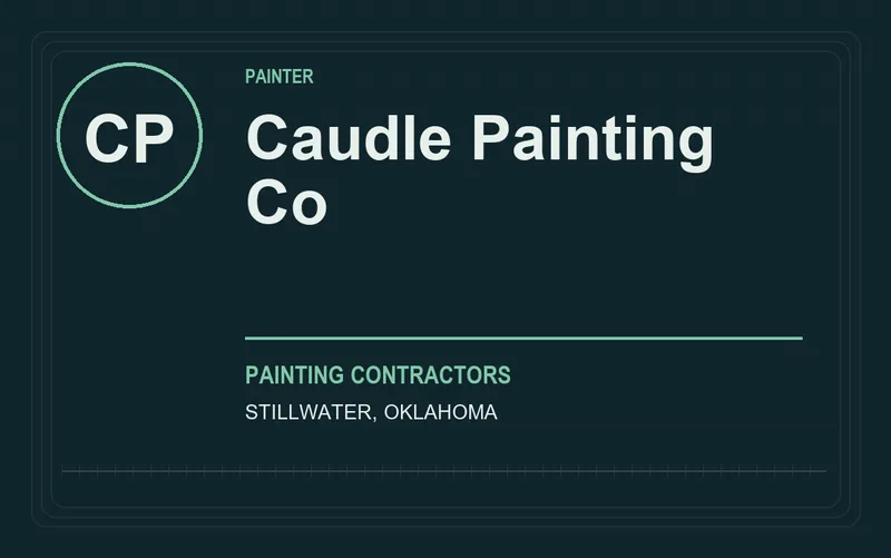 Caudle Painting Co in Stillwater, Oklahoma