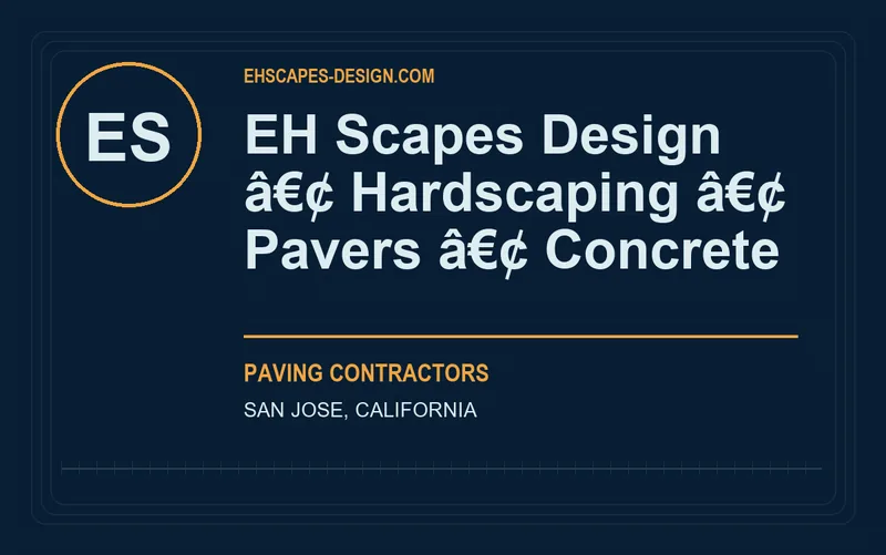 EH Scapes Design â€¢ Hardscaping â€¢ Pavers â€¢ Concrete in San Jose, California