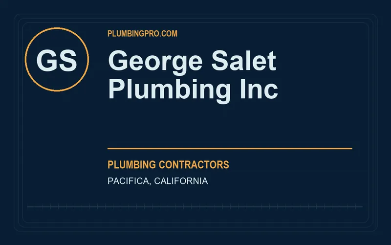 George Salet Plumbing Inc in Pacifica, California