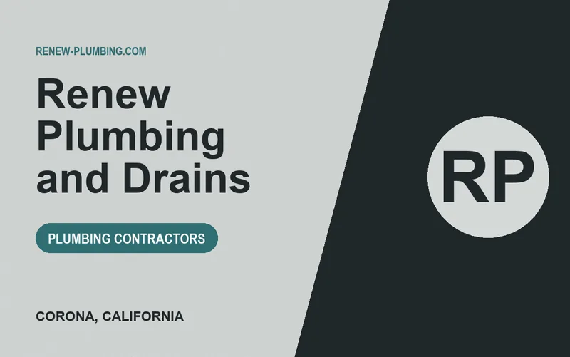 Renew Plumbing and Drains in Corona, California