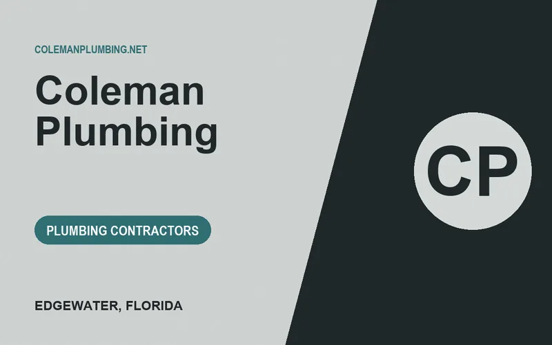 Coleman Plumbing in Edgewater, Florida